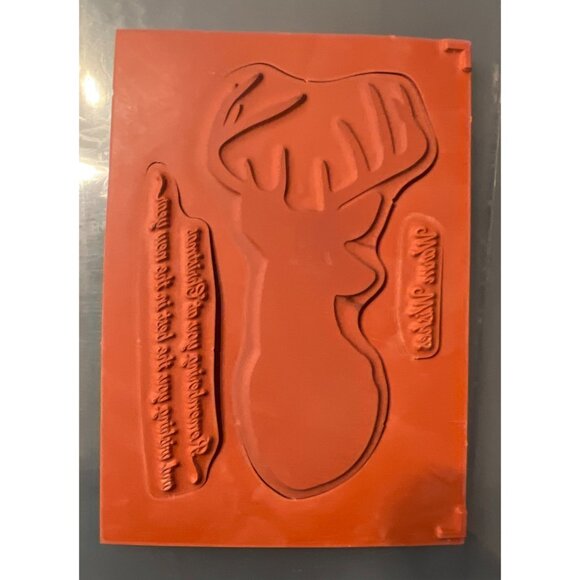 Stampin Up! Remembering Christmas Deer Rubber Stamp Set 131763 - Picture 3 of 3